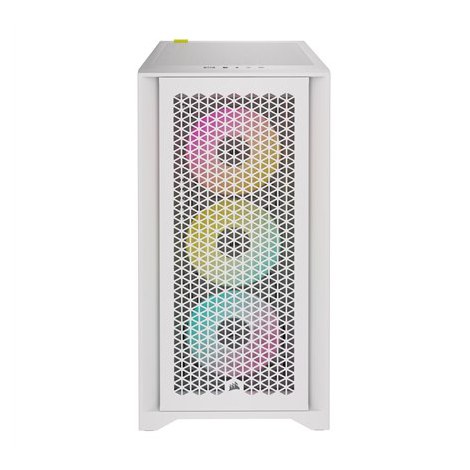 Corsair | Tempered Glass PC Case | iCUE 4000D RGB AIRFLOW | Side window | White | Mid-Tower | Power supply included No - 2